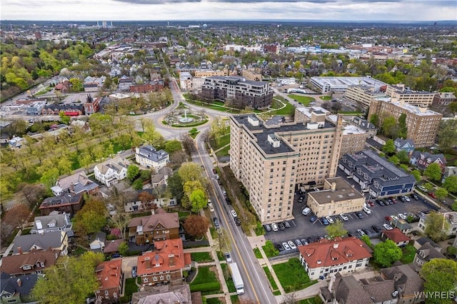 view of property location with nearby urban area