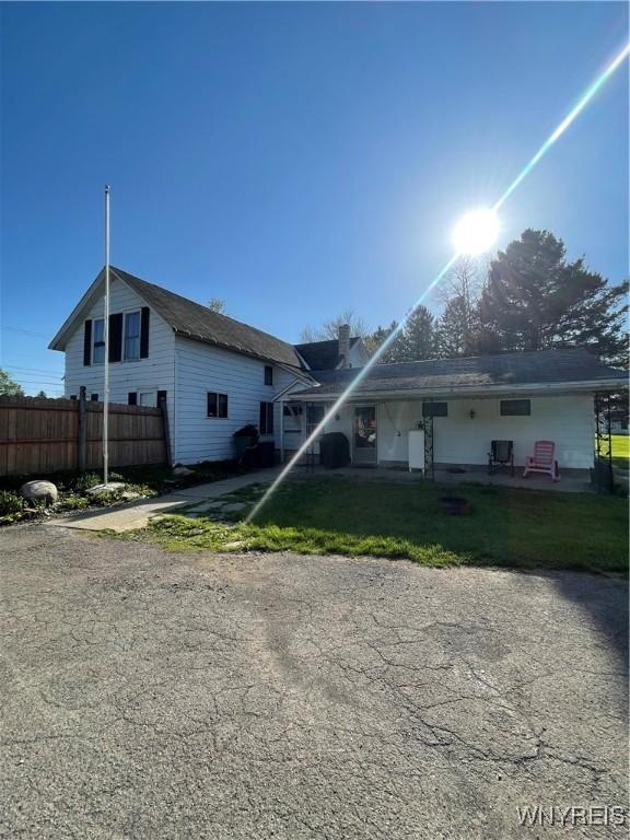 12866 Genesee Rd, Sardinia, NY 14030 - view of rear view of property