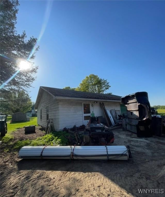 12866 Genesee Rd, Sardinia, NY 14030 - view of back of property
