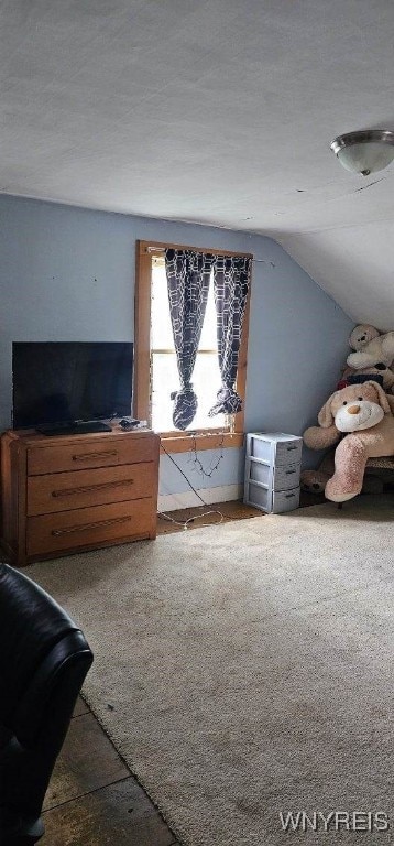 12866 Genesee Rd, Sardinia, NY 14030 - bedroom featuring vaulted ceiling