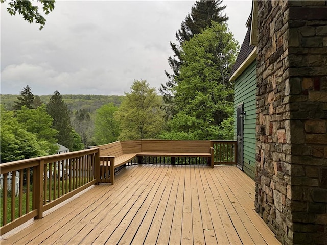 view of deck