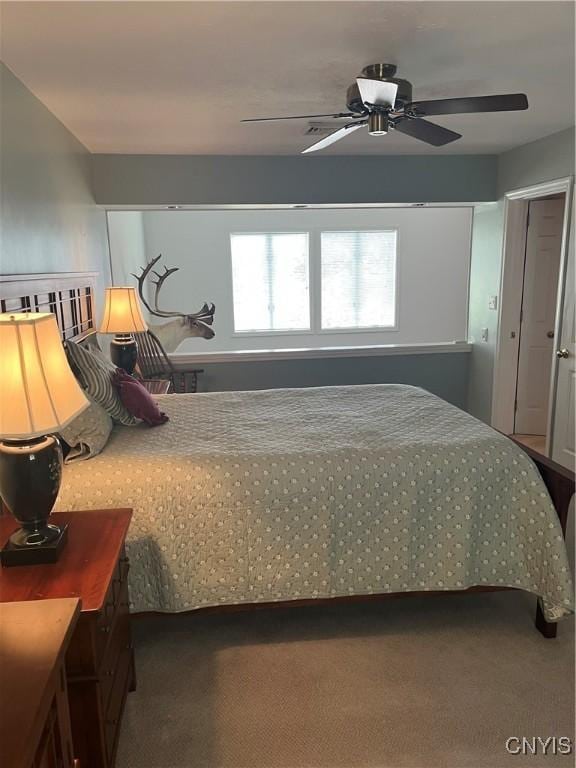 8054 Fargo Rd, Henderson, NY 13650 - bedroom featuring carpet and ceiling fan