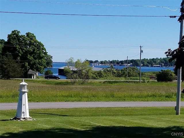 8054 Fargo Rd, Henderson, NY 13650 - view of asphalt street featuring a water view