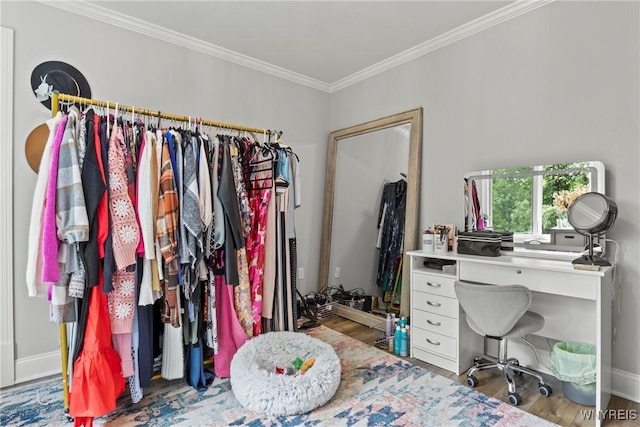 3750 Transit Rd, Orchard Park, NY 14127 - walk in closet with wood finished floors
