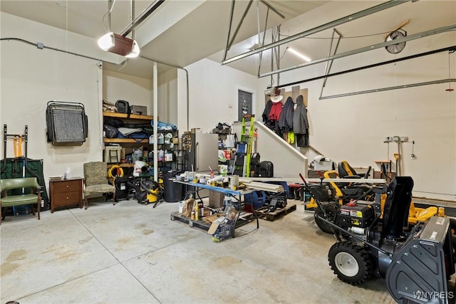 3750 Transit Rd, Orchard Park, NY 14127 - garage featuring a garage door opener
