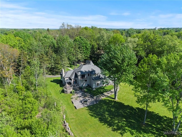 3750 Transit Rd, Orchard Park, NY 14127 - view of subject property with a heavily wooded area