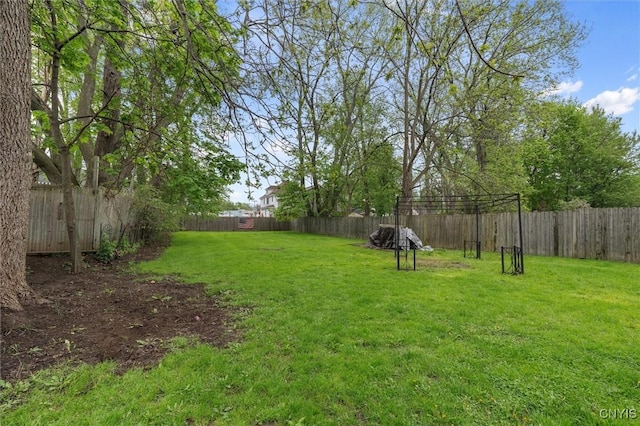 view of yard