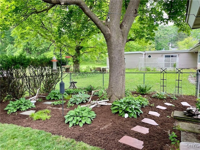 view of yard