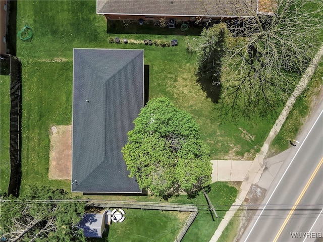 drone / aerial view