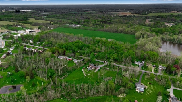 353 Campbell Rd, Sweden, NY 14420 - aerial view of property's location with a nearby body of water