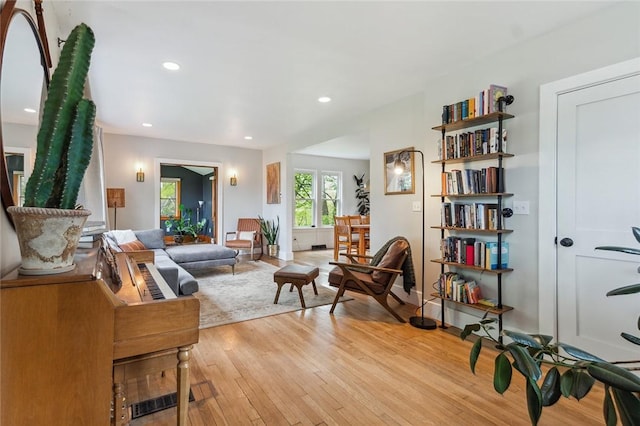 314 Hamilton St, Benton, NY 14527 - living area with light wood finished floors and recessed lighting