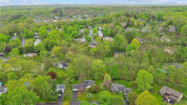 9 Bishop Dr, Manlius, NY 13066 - bird's eye view of a heavily wooded area