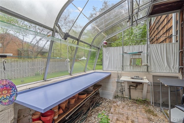 9 Bishop Dr, Manlius, NY 13066 - sunroom / solarium featuring vaulted ceiling