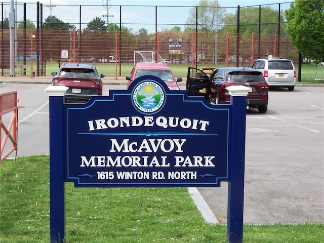 exterior view of fence