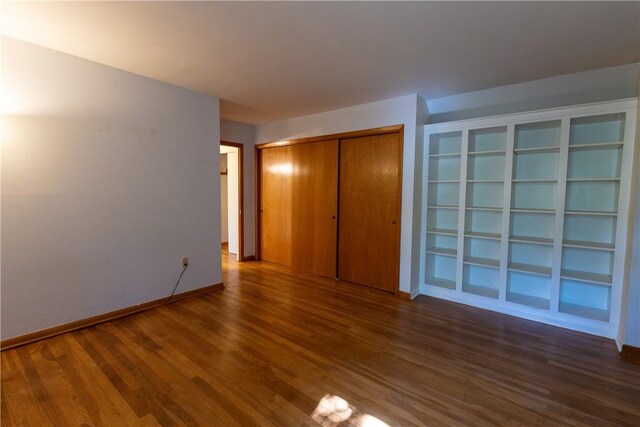 100 Parkview Dr, Erwin, NY 14870 - unfurnished bedroom featuring wood finished floors and baseboards