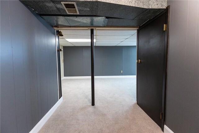 100 Parkview Dr, Erwin, NY 14870 - hall with carpet flooring and baseboards