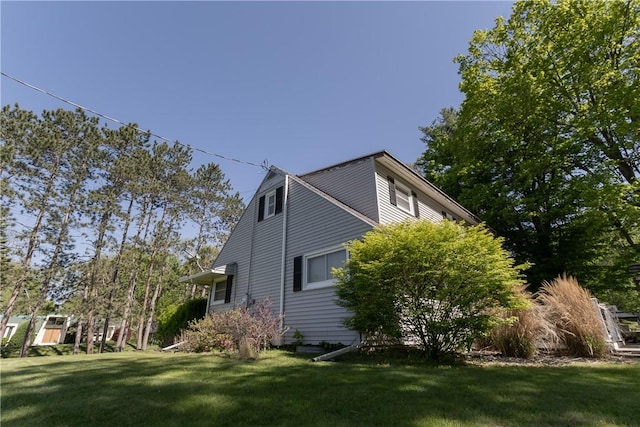 100 Parkview Dr, Erwin, NY 14870 - view of property exterior featuring a lawn