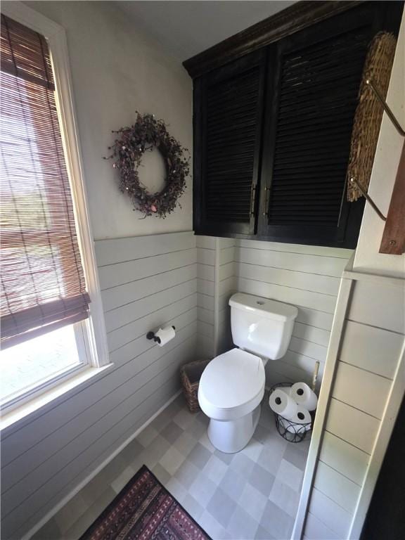 119 Verona St, Elmira, NY 14903 - half bathroom featuring tile patterned floors and toilet