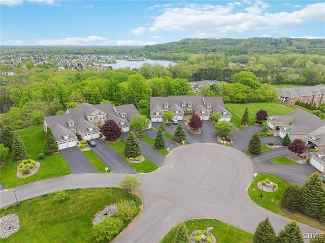 119 Star Gaze Cir, Manlius, NY 13066 - aerial view of residential area featuring a large body of water and a forest
