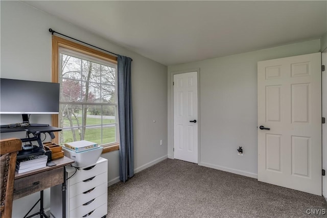 36852 Middle Rd, Orleans, NY 13656 - office area with light colored carpet and baseboards