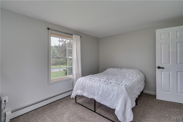 36852 Middle Rd, Orleans, NY 13656 - carpeted bedroom with baseboard heating