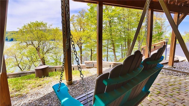 1267 S Lake Rd, Middlesex, NY 14507 - view of patio / terrace