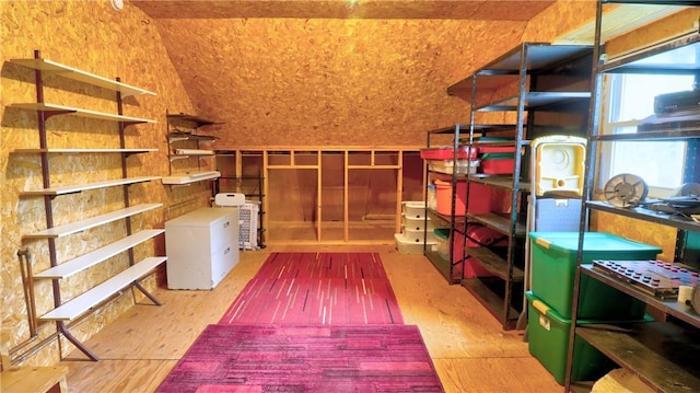 view of storage room