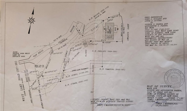 survey map / technical document