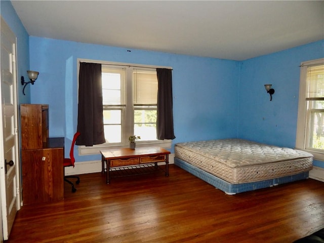 7 Walnut St, Oneonta-City, NY 13820 - bedroom with wood finished floors and baseboards