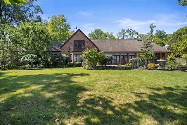 4331 Tichenor Point Dr, Canandaigua-Town, NY 14424 - tudor-style house featuring a front yard