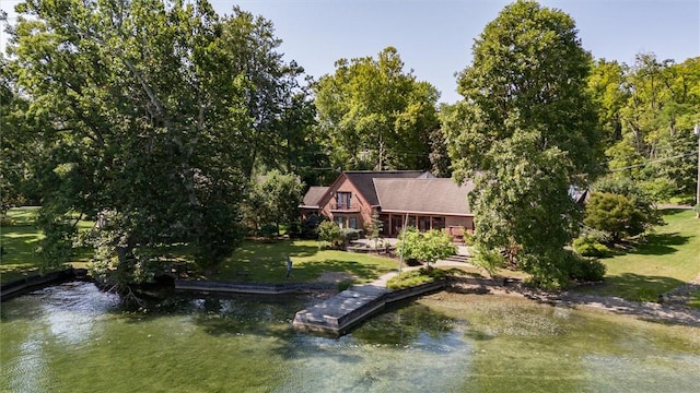 4331 Tichenor Point Dr, Canandaigua-Town, NY 14424 - view from above of property with a nearby body of water