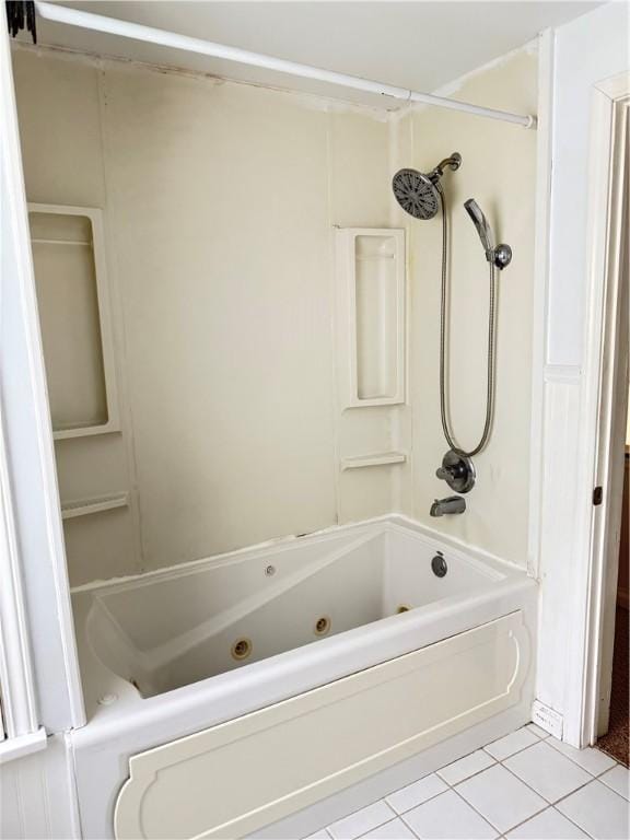 167 Rogers Pkwy, Irondequoit, NY 14617 - bathroom with tile patterned flooring and a combined bath / shower with jetted tub
