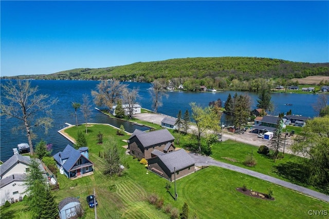 657 W Cottage Ln, Deruyter, NY 13052 - aerial overview of property's location featuring a large body of water and a forest
