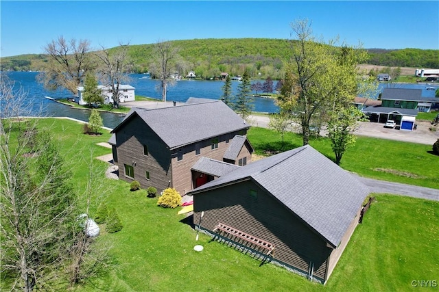 657 W Cottage Ln, Deruyter, NY 13052 - aerial view of property and surrounding area featuring a large body of water and a forest
