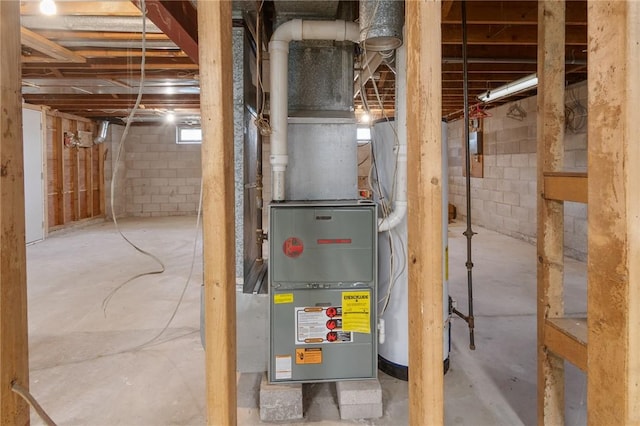 view of utility room