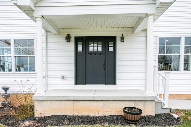 1965 Main St, Carlton, NY 14571 - entrance to property featuring a porch