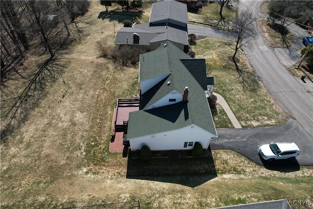 aerial view of property and surrounding area