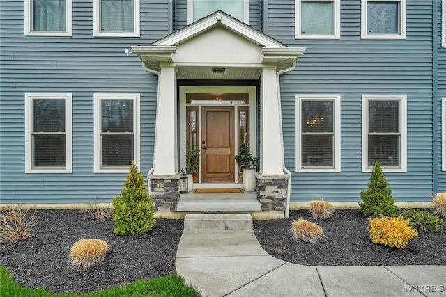 view of property entrance