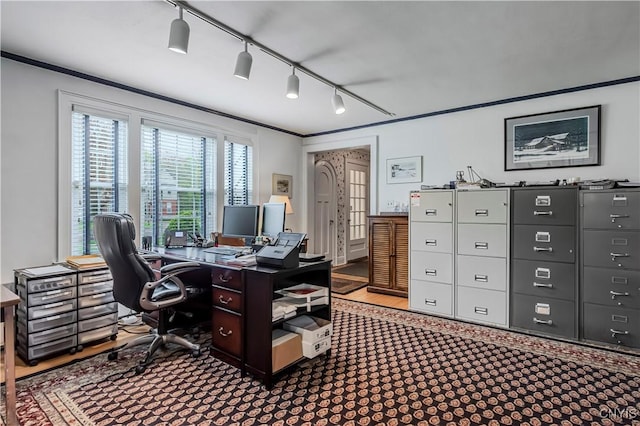 2810 Genesee St, Utica, NY 13502 - office area with track lighting