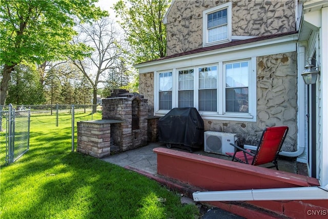 2810 Genesee St, Utica, NY 13502 - view of patio / terrace with a grill