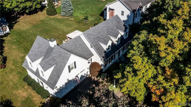 view of subject property