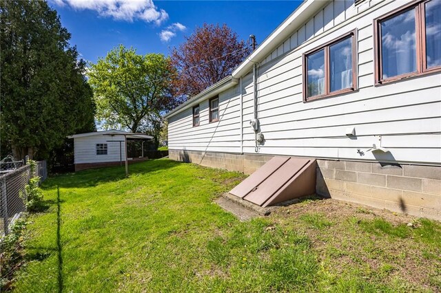 89 Chapel St, Mount Morris, NY 14510 - view of yard