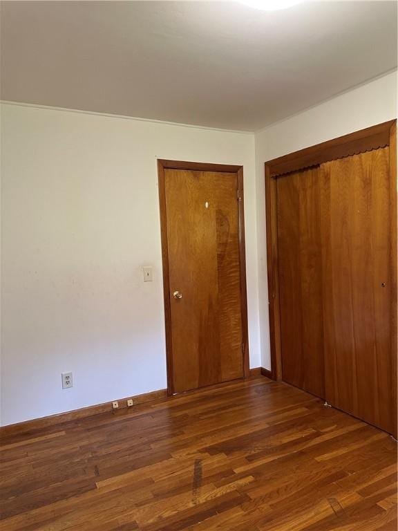 22 Suncrest Ter, Oneonta-City, NY 13820 - unfurnished bedroom with wood finished floors and a closet