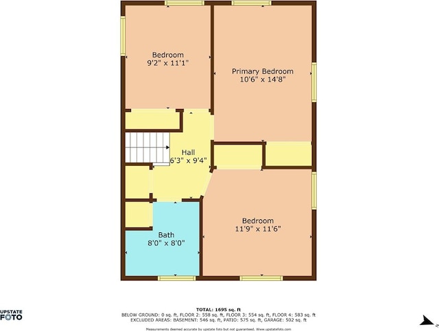 163 Lyncourt Park, Greece, NY 14612 - floor plan / room layout