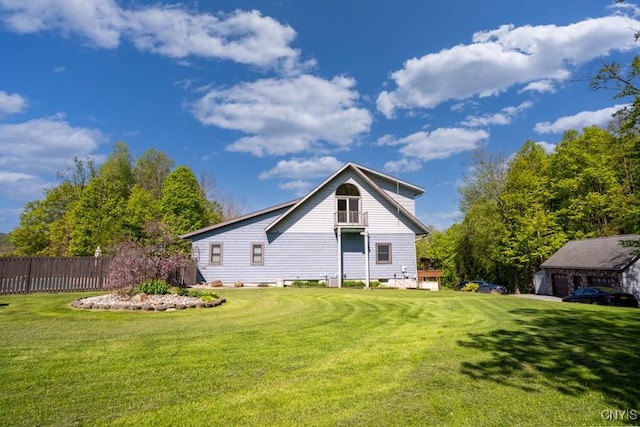 240 Mucky Run Rd, Frankfort, NY 13340 - rear view of property with a garage