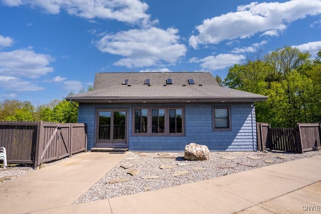 240 Mucky Run Rd, Frankfort, NY 13340 - back of house featuring fence and a shingled roof