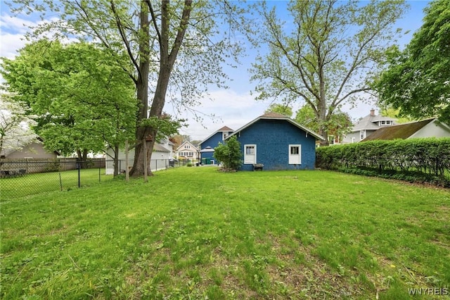 view of yard