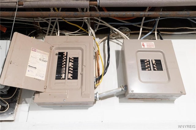 utilities with electric panel
