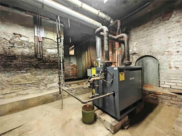 440 Park Ave, Barton, NY 14892 - utility room with a heating unit