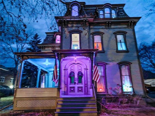 440 Park Ave, Barton, NY 14892 - second empire-style home featuring mansard roof